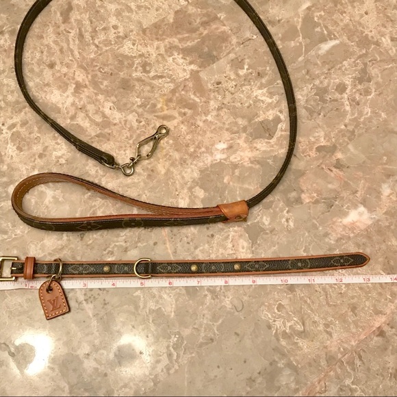 ❌sold❌ouis Vuitton Dog Collar & Leash - Picture 3 of 8